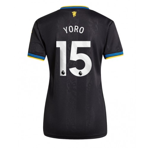 Manchester United Leny Yoro #15 Replika Tredje Tröja Damer 2025-26 Kortärmad